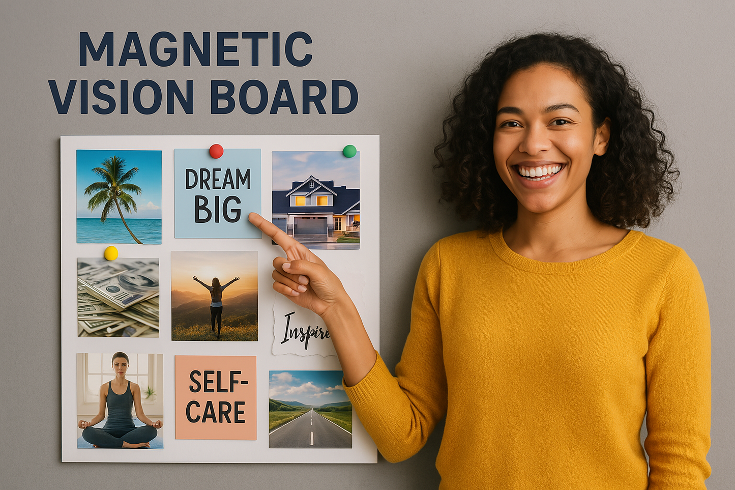 Magnetic Vision Board